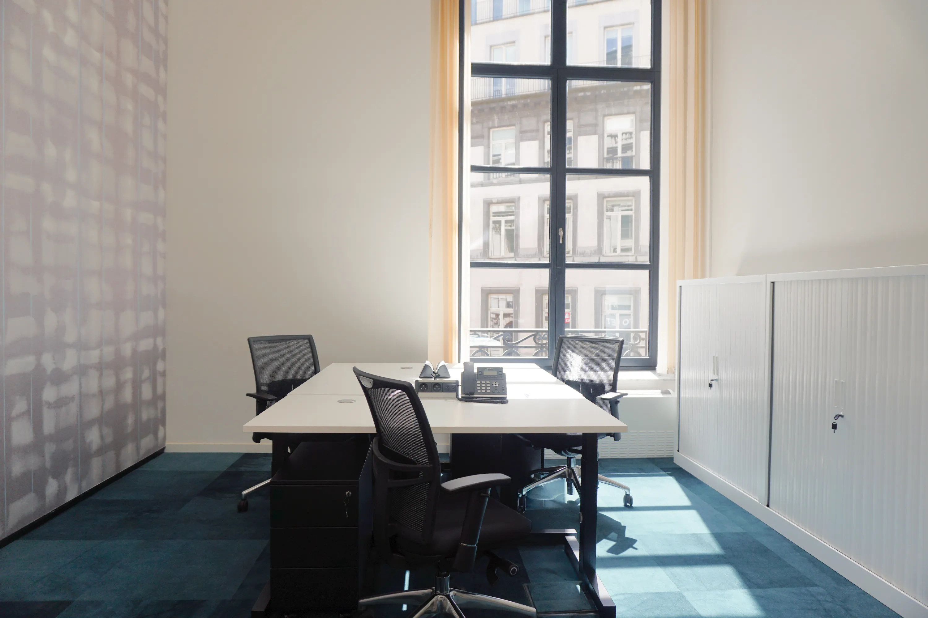 Work area at Tribes Brussels Central Station